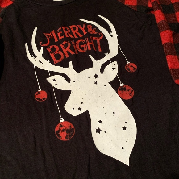 Adorable Holiday LS Tee - NWOT - Picture 3 of 4